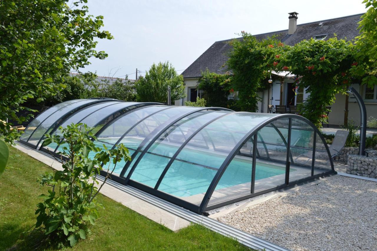 Monteaux Au Coeur Du Bien Etre, Chambre D'Hotes Avec Piscine Chauffee Et Couverte, Spa, Sauna, Massages מראה חיצוני תמונה