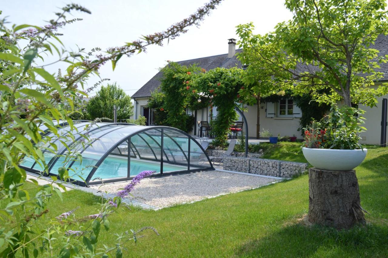 Monteaux Au Coeur Du Bien Etre, Chambre D'Hotes Avec Piscine Chauffee Et Couverte, Spa, Sauna, Massages מראה חיצוני תמונה